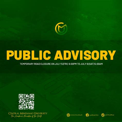 Public Advisory: On Temporary Off.